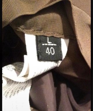 Parka Massimo Dutti Talla L Verde Oliva