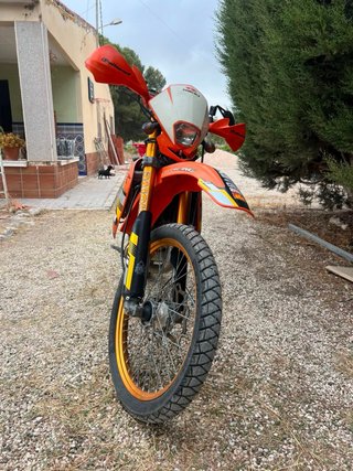 Rieju MRX 50cc Enduro Naranja/Dorado
