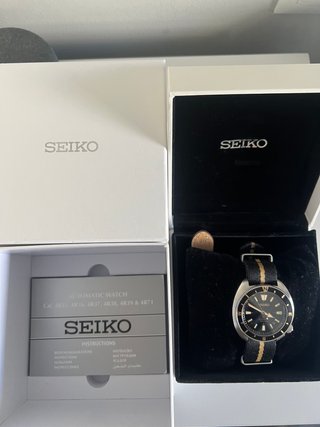 Reloj Seiko SRPG17K1  Tortuga Automático