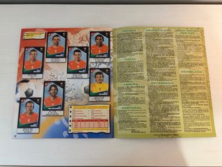 Álbum Panini Euro 2004 Portugal