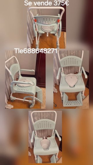 Silla de baño adulto mayor