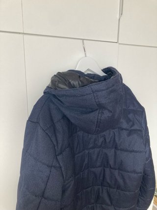 Cazadora Springfield capucha azul XL