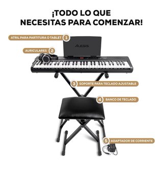 Piano Eléctrico 61 Teclas