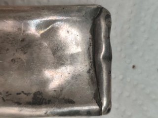 2 pitilleras antiguas plata