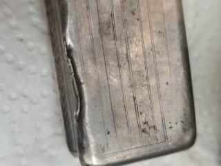 2 pitilleras antiguas plata