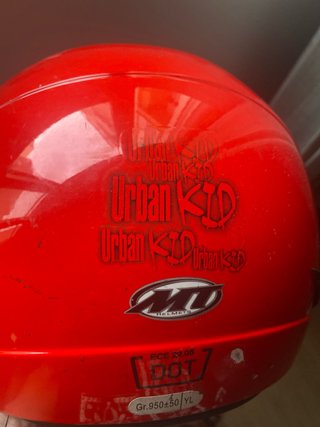 Casco Moto Infantil MT Helmets Rojo