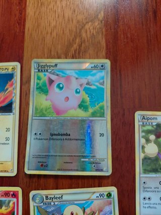 Carte Pokemon Italiane - Set 9 Carte