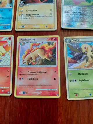 Carte Pokemon Italiane - Set 9 Carte