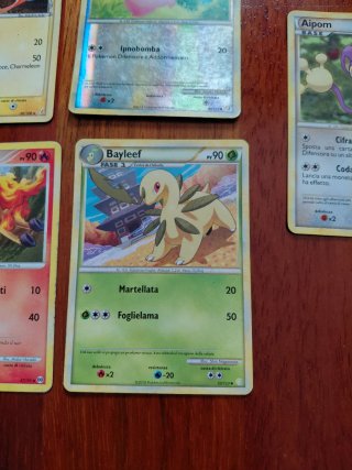 Carte Pokemon Italiane - Set 9 Carte