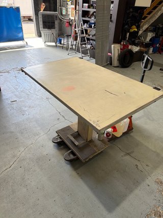 Mesa de dibujo técnico de madera