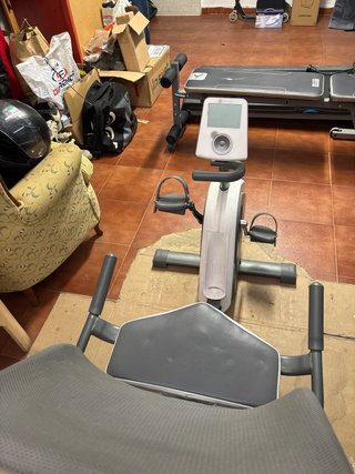 Bicicleta Estática y Saco Boxeo