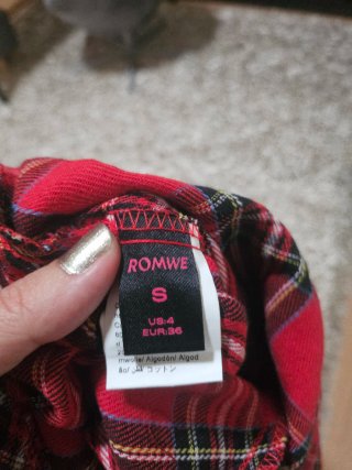 Vestido longo xadrez S