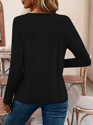Jersey con capucha negro talla L