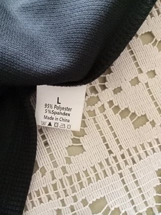 Jersey con capucha negro talla L