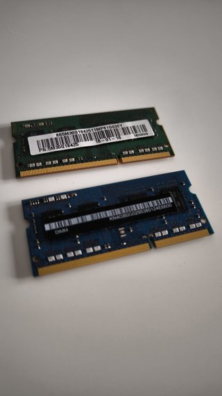 8GB RAM DDR3L 1600MHz 2x4GB SO-DIMM Samsung+Hynix
