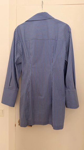 Vestido camisero drapeado & Other Stories