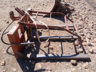 Recoge ramas tractor
