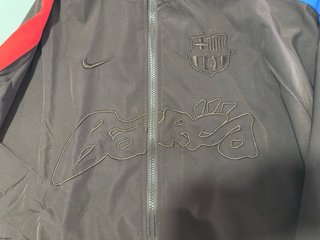 Chaqueta FC Barcelona x Travis Scott Marrón