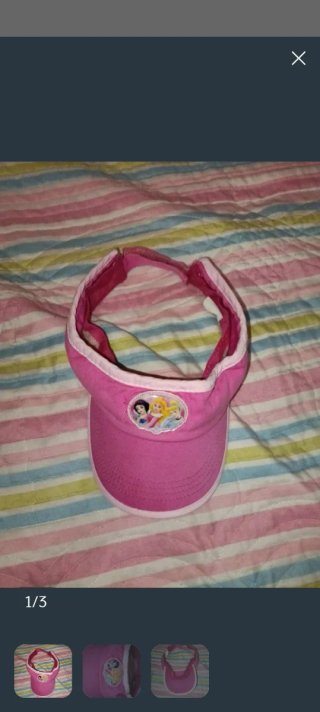Visera infantil Princesas Disney