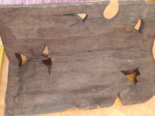 Máscara Decorativa de Madera