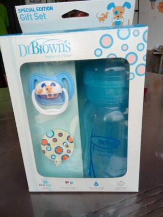 Dr. Brown's Set Regalo Biberón y Chupete