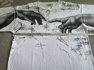T-shirt Vintage Adamo Michelangelo Firenze 90s