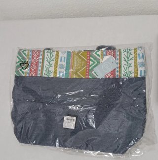 Bolso grande estampado étnico