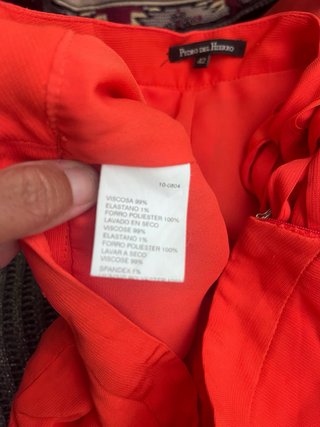 Pantalón Pedro del Hierro naranja