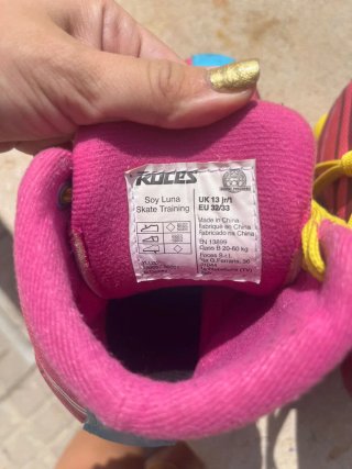 Patines de niña Soy Luna Talla 32/33