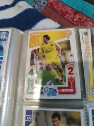 Carta Fútbol Villarreal CF Marcos Senna 2006/07