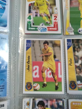 Carta Fútbol Villarreal CF Marcos Senna 2006/07