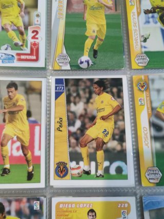 Carta Fútbol Villarreal CF Marcos Senna 2006/07