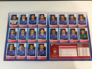 Álbum Cromos Panini Euro 2008 Austria-Switzerland