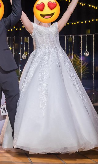 Vestido de Novia Princesa + Velo + Cancán