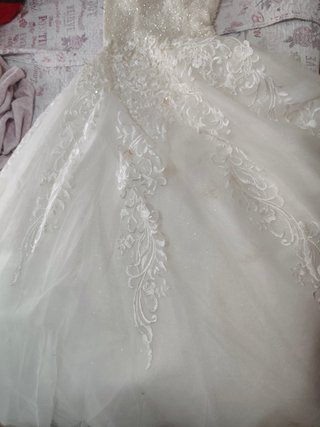 Vestido de Novia Princesa + Velo + Cancán