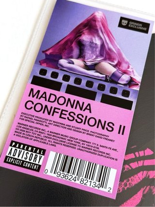 Madonna Confessions II Picture Disc GRNDR NUEVO