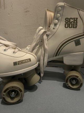 Patines artísticos blancos talla 39