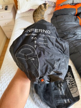 Saco de dormir The North Face Inferno -29C