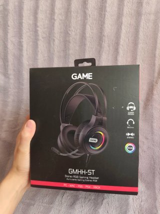 Auriculares Gaming con Micrófono y LED GMHH-ST