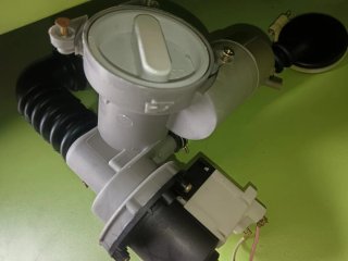 Bomba desagüe y filtro lavadora