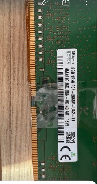 Sergio 2 uniunidSK hynix 8GB DDR4 2666MHz Memoria
