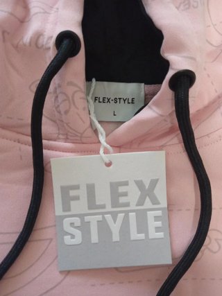 Sudadera unisex rosa con capucha, totalmente nueva