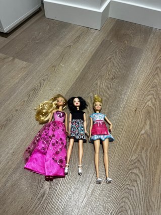 Lote 3 Muñecas Barbie