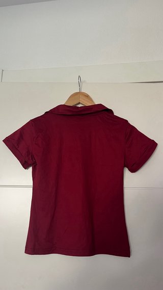 Polo de equitación rojo Talla M
