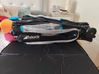 Cuna de viaje Hauck plegable + bolsa