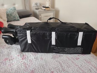 Cuna de viaje Hauck plegable + bolsa