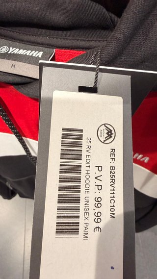 Sudadera Yamaha Revs Capucha