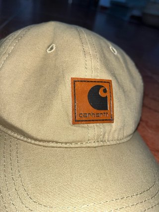 Gorra Carhartt Beige con Logo Bordado