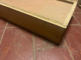 Caja transporte suspensiones moto