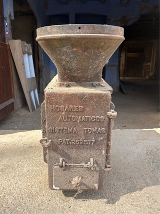 Estufa antigua fundición Siste automática